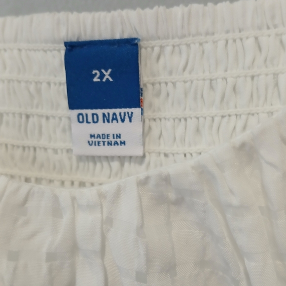 Old Navy Milkmaid Cottagecore Top Womens Size 2X Romantic Fairy - Picture 2 of 6